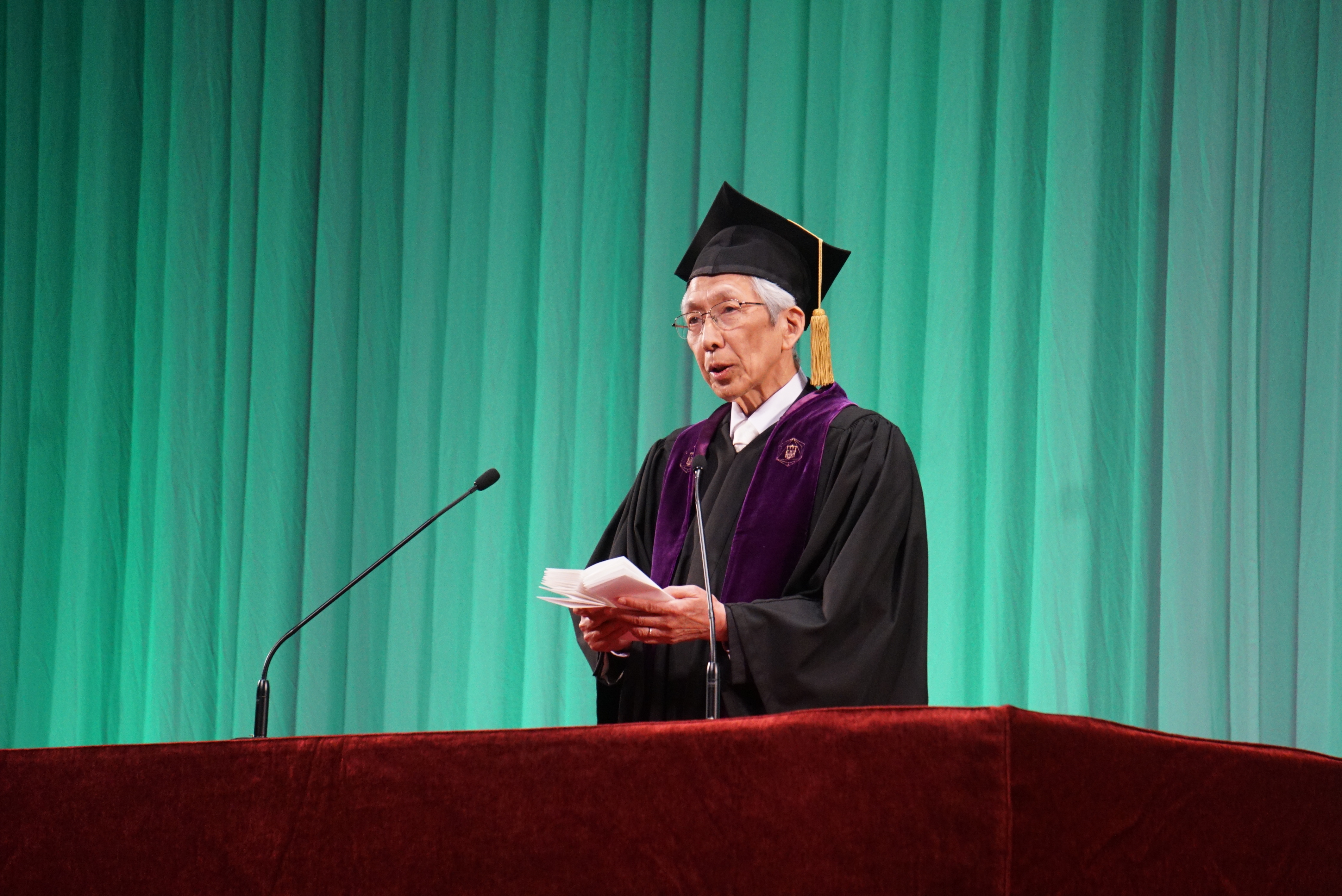 平成28年度 学位記授与式告辞