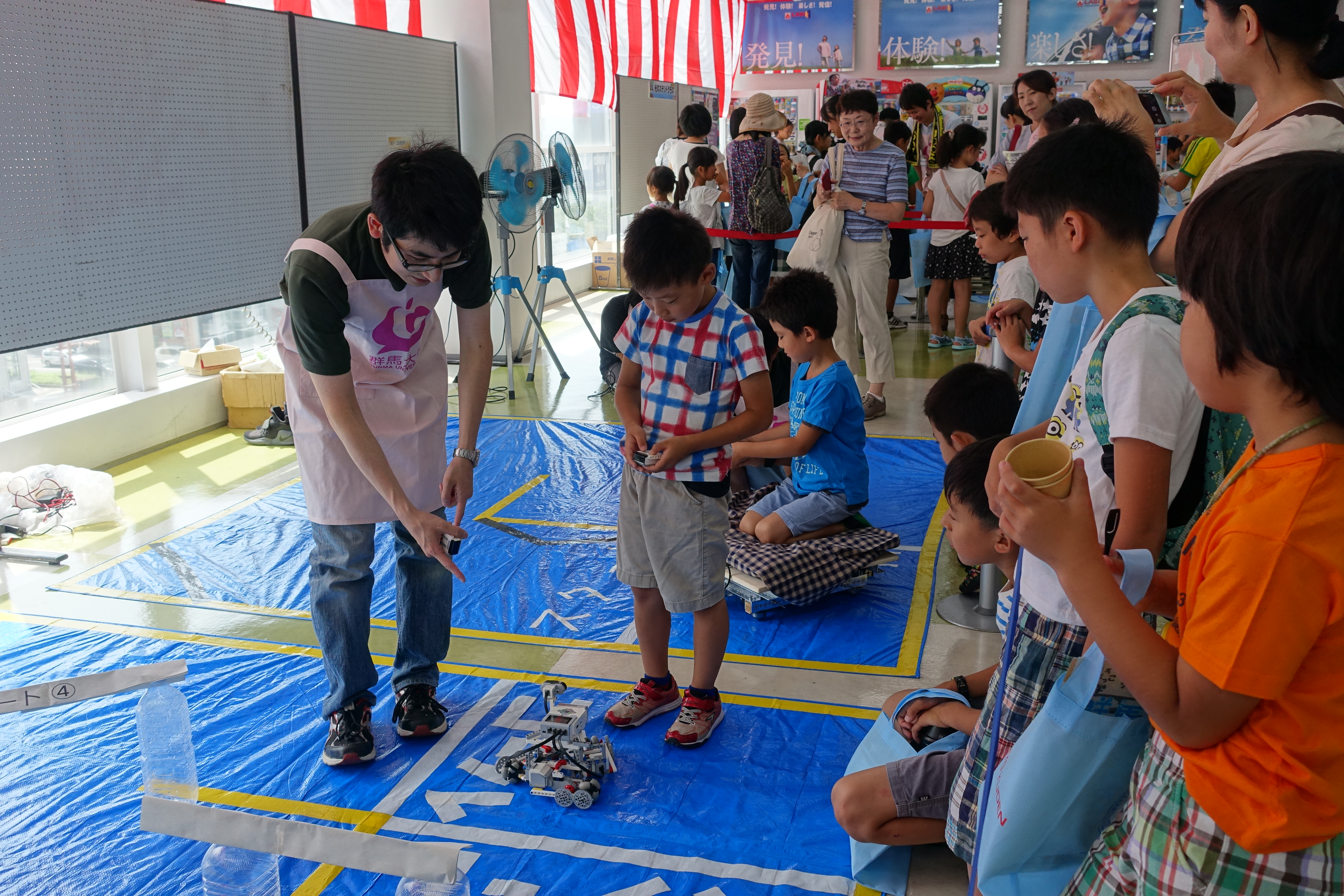 群馬ちびっこ大学会場のようす１