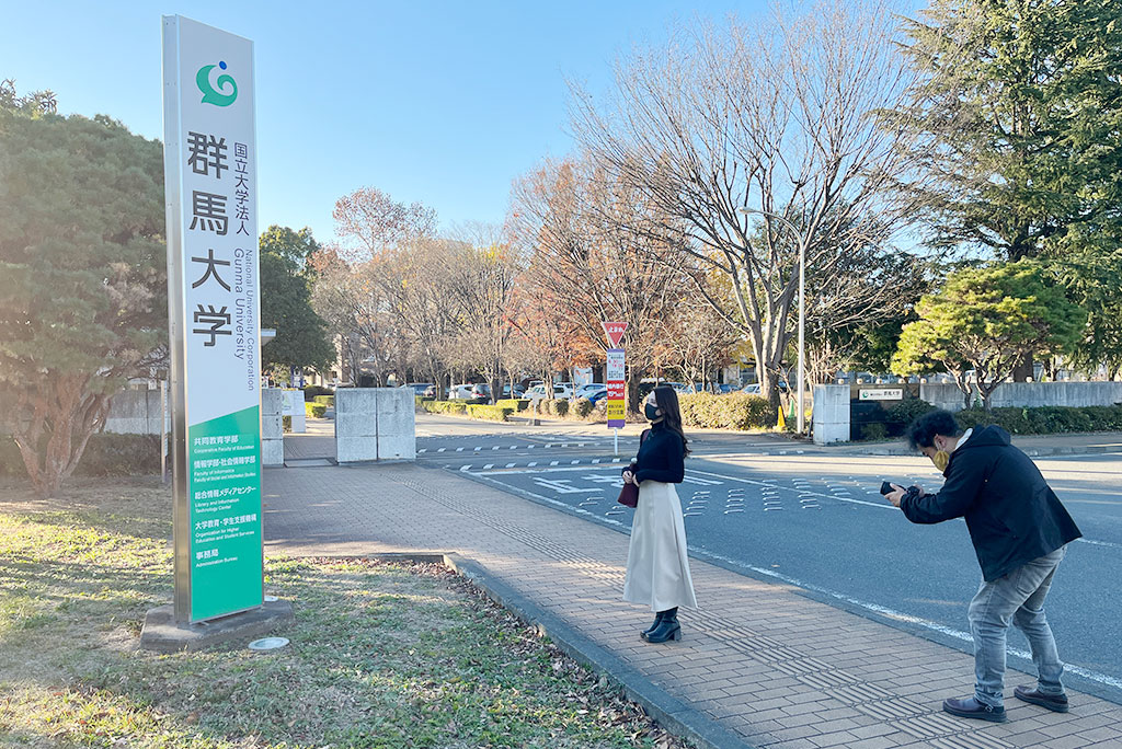 前橋市内大学紹介ムービーに出演