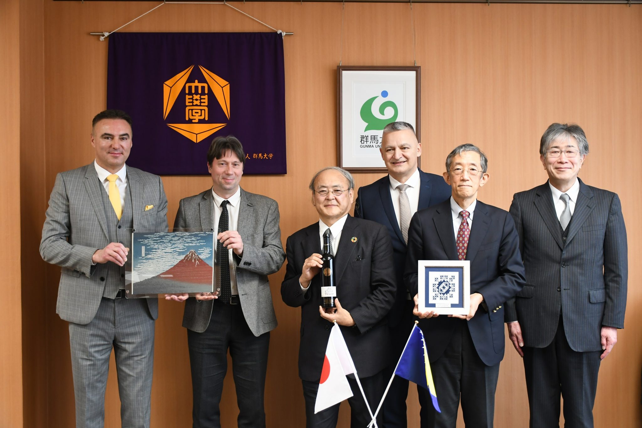 東サラエボ大学、バニャ・ルカ大学、両大学医学部部長、および駐日ボスニア・ヘルツエゴビナ共和国特命全権大使が本学を表敬訪問 国立大学法人群馬大学