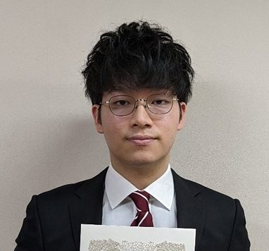 知能機械創製理工学教育プログラム博士前期課程2年の大野久美智さんが