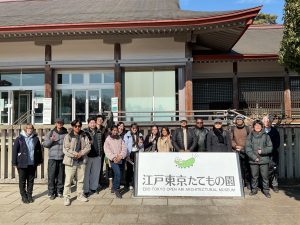 Group photo with all participants (Edo-Tokyo Open Air Architectural Museum)